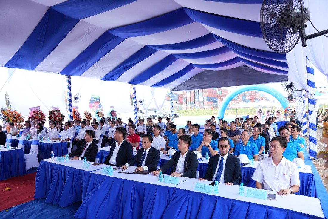 Gần 200 khách tham dự Lễ khởi công Cảng Gemalink