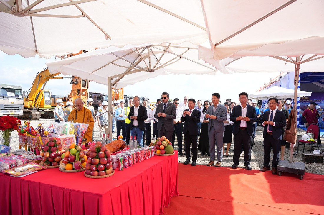 Nghi thức cúng Lễ khởi công Cảng Gemalink
