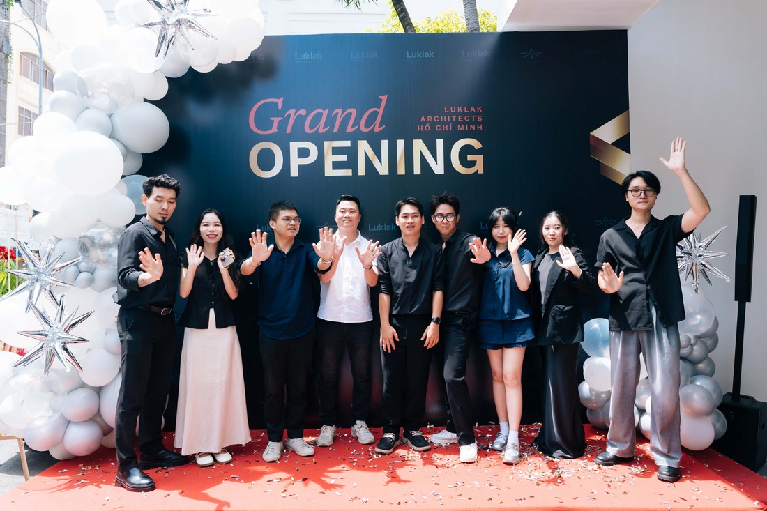 Hoàng Quân Event Solutions đồng hành tổ chức lễ khai trương Luklak Architects Sài Gòn trọn gói, chuyên nghiệp