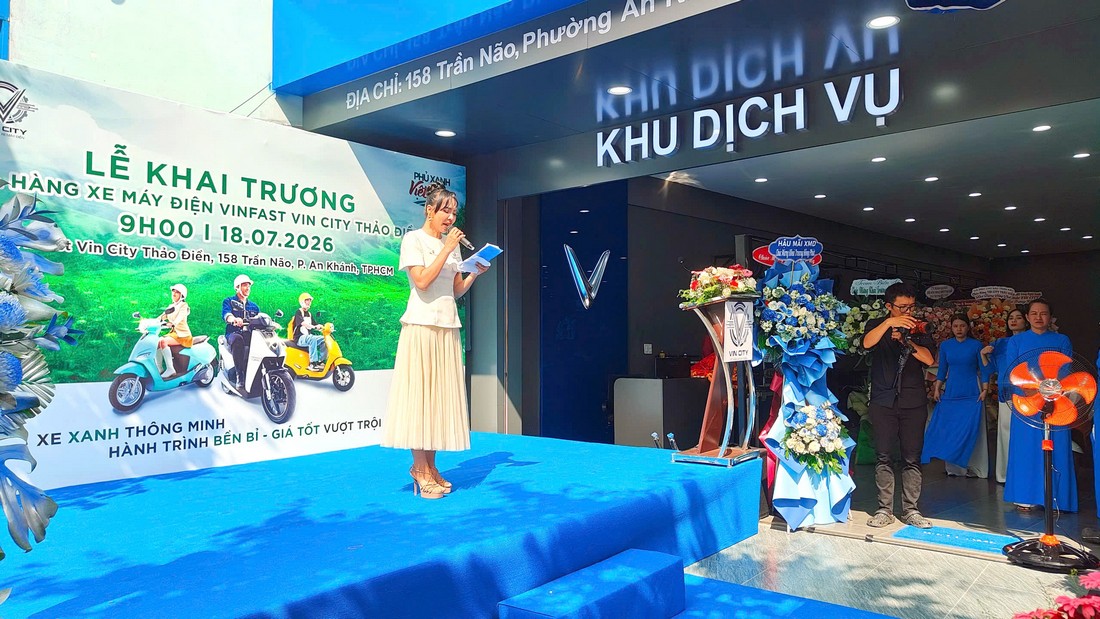 Chương trình khai trương VinFast Vin City Thảo Điền