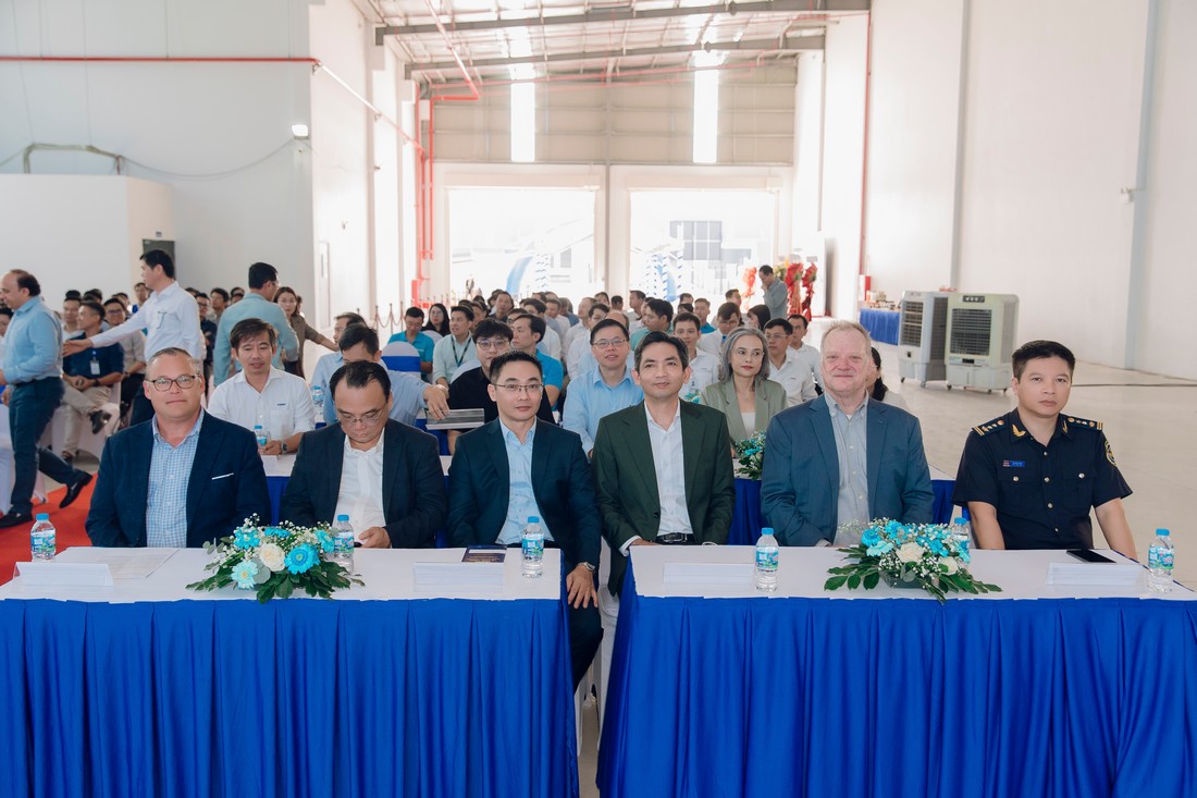 Khu vực đại biểu trong lễ khởi công