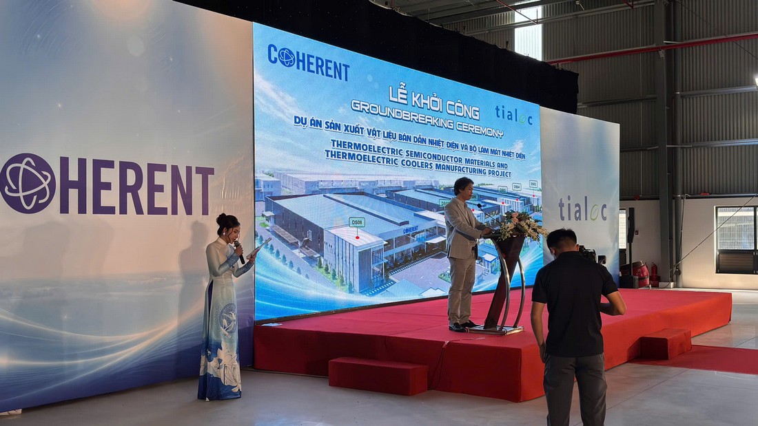 Đại diện doanh nghiệp phát biểu tại chương trình
