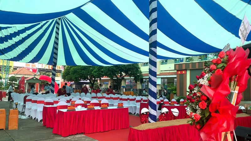 Hình ảnh toàn cảnh lễ khởi cong