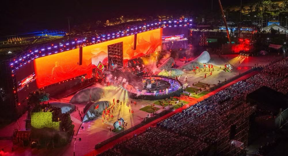 Sân khấu Mega Concert Gia Lai 2026