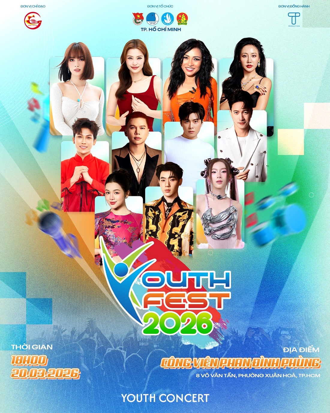 Dàn line-up cực khủng tại Youth Fest 2026