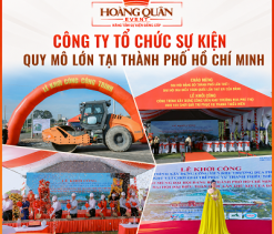 CÔNG TY TỔ CHỨC SỰ KIỆN QUY MÔ LỚN TẠI THÀNH PHỐ HỒ CHÍ MINH