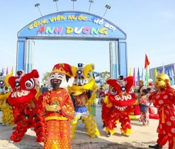 LỄ KHAI TRƯƠNG CÔNG VIÊN NƯỚC ÁNH DƯƠNG