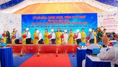 LỄ KHỞI CÔNG TRUNG TÂM CHĂM SÓC, KHÁM VÀ ĐIỀU TRỊ CHẤT LƯỢNG CAO CHO CÁN BỘ - BỆNH VIỆN THỐNG NHẤT