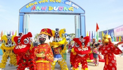 LỄ KHAI TRƯƠNG CÔNG VIÊN NƯỚC ÁNH DƯƠNG