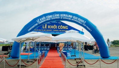 HOÀNG QUÂN EVENT SOLUTIONS ĐỒNG HÀNH TỔ CHỨC LỄ KHỞI CÔNG DỰ ÁN CẢNG CÁI MÉP GEMADEPT - TERMINAL LINK (GEMALINK) - GIAI ĐOẠN 2