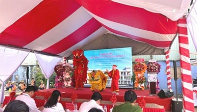HOÀNG QUÂN EVENT SOLUTIONS SETUP VÀ VẬN HÀNH LỄ KHỞI CÔNG TRƯỜNG MẦM NON 7
