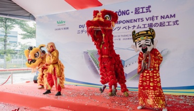 BỐ TRÍ SÂN KHẤU VÀ KHU NGHI THỨC LỄ KHỞI CÔNG | HOÀNG QUÂN EVENT SOLUTIONS