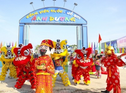 LỄ KHAI TRƯƠNG CÔNG VIÊN NƯỚC ÁNH DƯƠNG