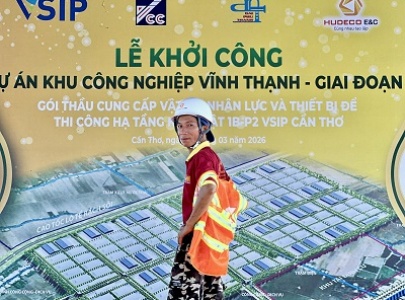 LỄ KHỞI CÔNG DỰ ÁN KCN VĨNH THẠNH - GIAI ĐOẠN 1