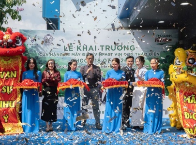 LỄ KHAI TRƯƠNG CỬA HÀNG XE MÁY ĐIỆN VINFAST VIN CITY THẢO ĐIỀN